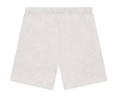 Essentials Signature Hoodie & Shorts Set – Light Heather
