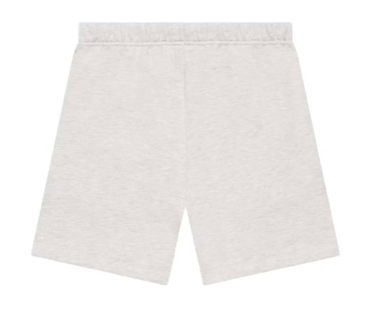 Essentials Signature Hoodie & Shorts Set – Light Heather