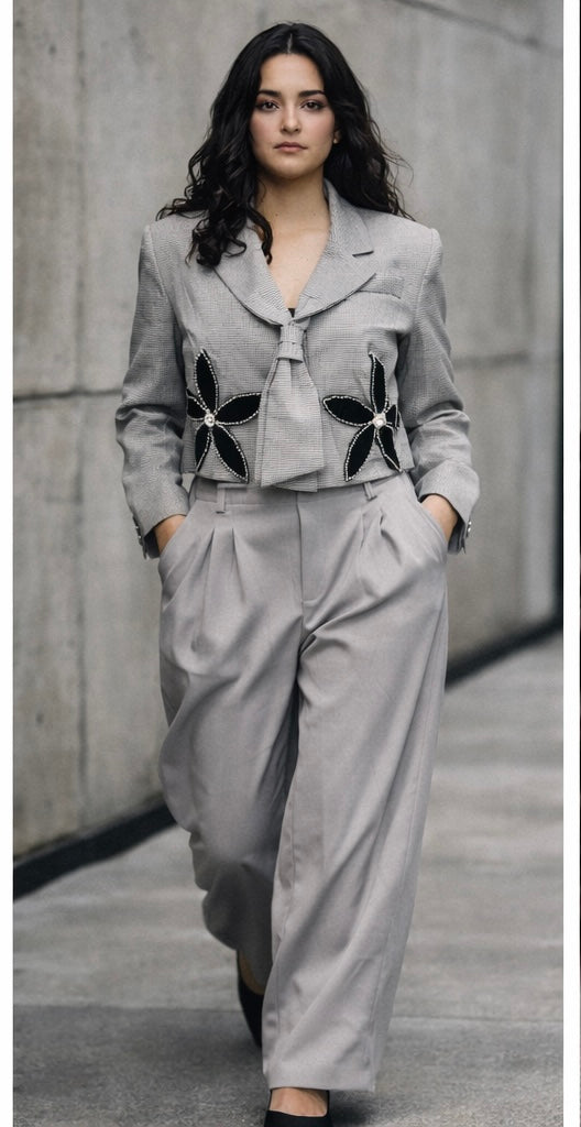 Crystal Fleur Tailored Set