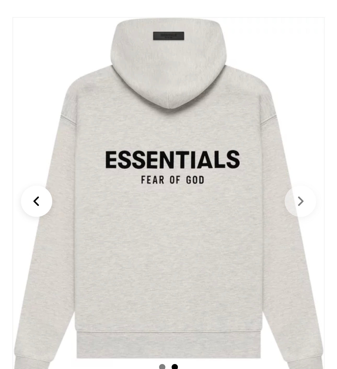 Essentials Signature Hoodie & Shorts Set – Light Heather