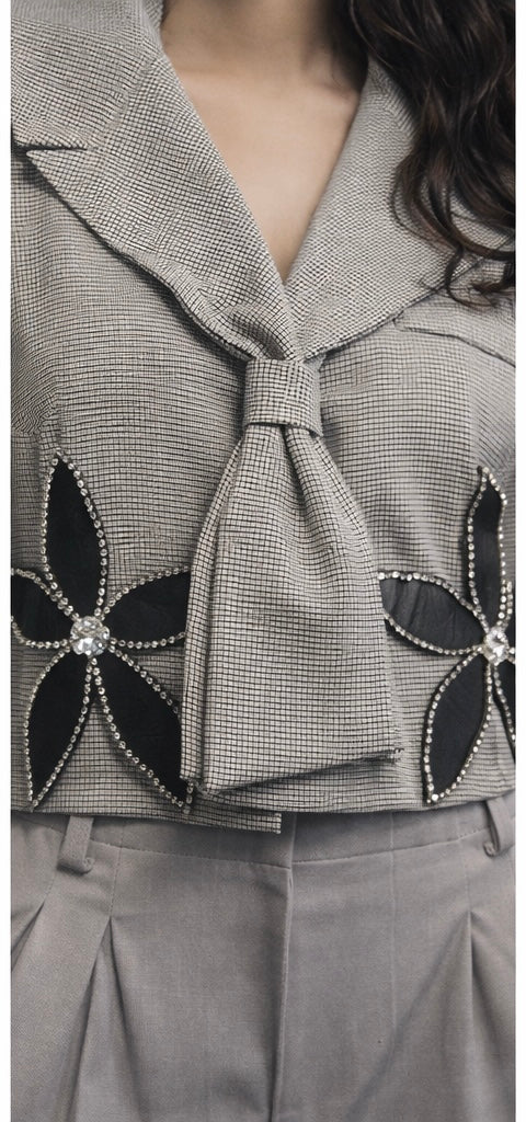 Crystal Fleur Tailored Set