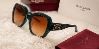 Marciano by Guess Oversized Square Sunglasses – Emerald Green